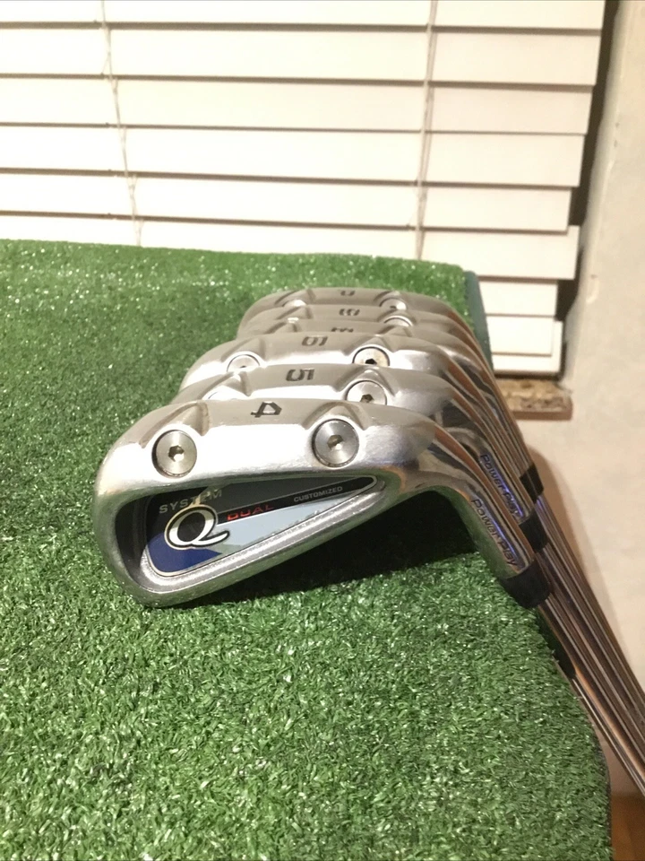 Power Play System Q Dual Customized Irons Set (4-PW, No 7i) Regular Steel Shafts - Image 2 of 4