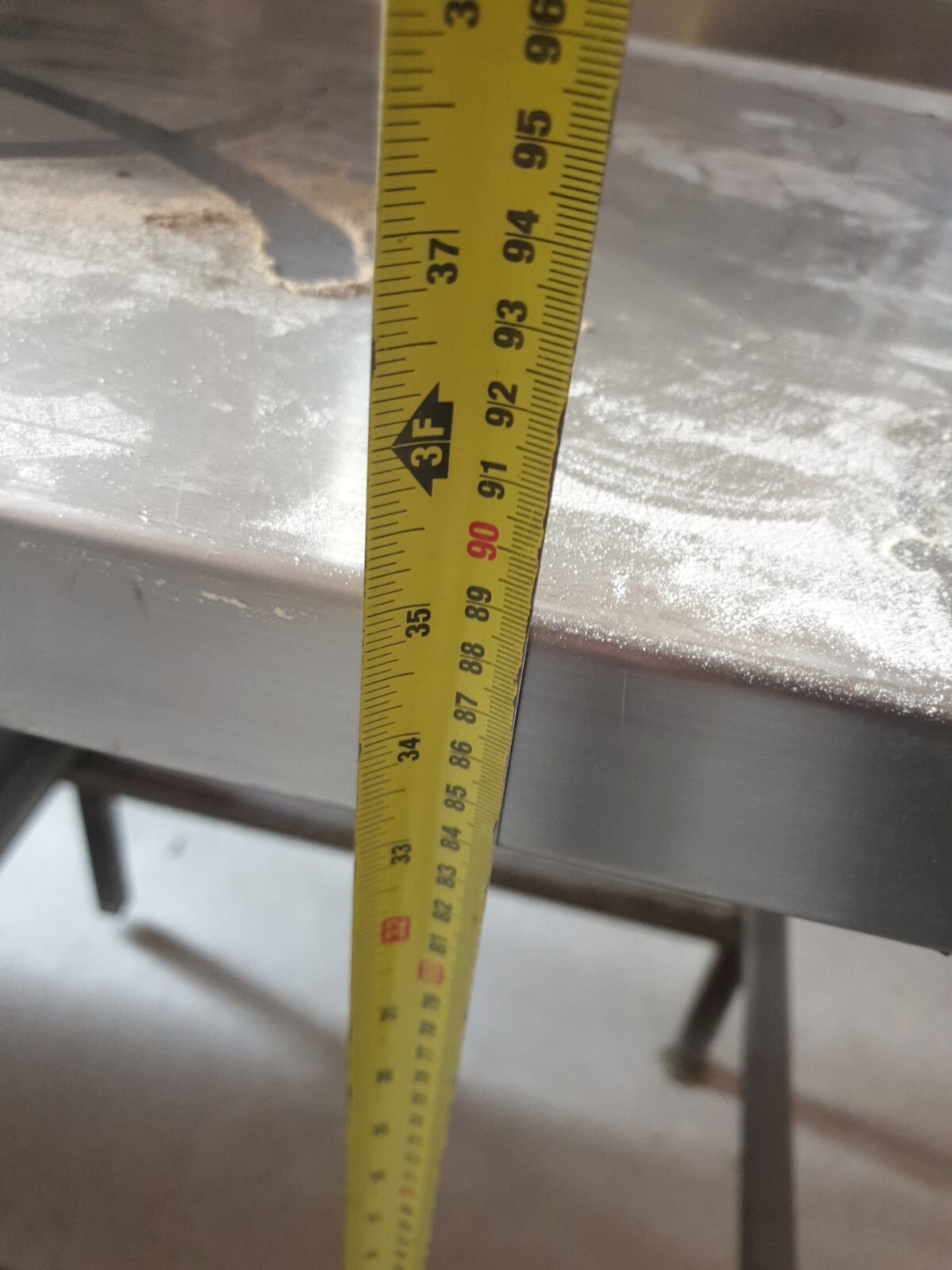 Stainless Steel Commercial Kitchen Table, Very Strong Table eBay