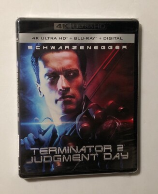 TERMINATOR 2 JUDGEMENT DAY T2 4K ULTRA HD BLU RAY DIGITAL 2-DISC 1991 SEALED NEW