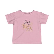 Infant Fine Jersey Tee, Happy new year