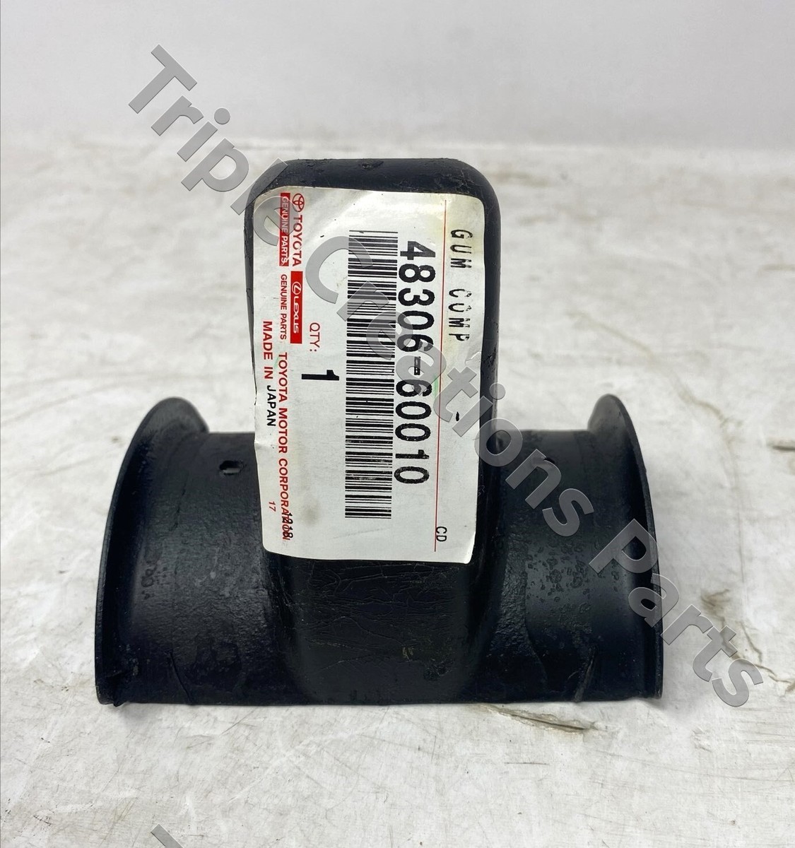 Toyota Genuine 48306-60010 Bumper Sub-Assy Rear Spring 4830660010
