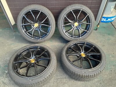 RAYS GRAM LIGHTS 57FXX wheels 18in 7.5J+50 5H-PCD100 NO TIRES JDM