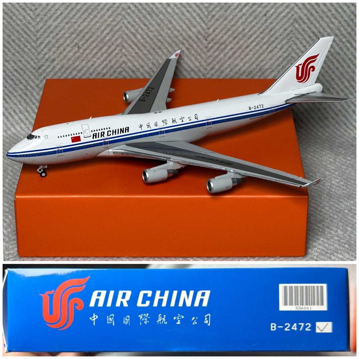 JC WINGS 1:400 AIR CHINA BOEING 747-400 B-2472 | eBay