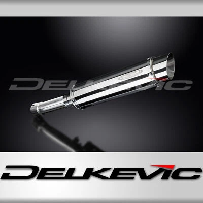 BMW F800GS 2007-2018 Echappement KIT-Silencieux 350mm Rond Inox - Photo 1/4