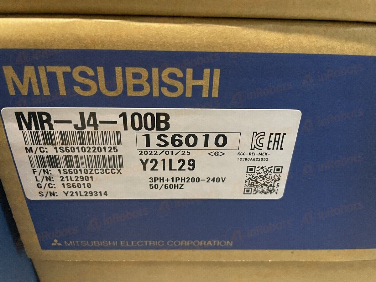 New Mitsubishi MR-J4-100B Servo Amplifier With Warranty 1 New Mitsubishi MR-J4-100B Servo Amplifier With Warranty 1