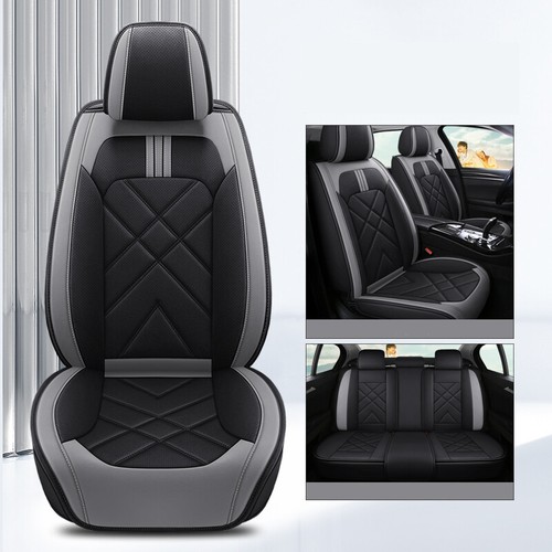 For Chevrolet Auto Car Seat Cover Full Set Leather 5-Seat Front Rear Protector. - Picture 85 of 129
