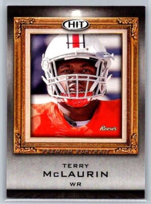2019 Sage Hit Premier Draft - Premium Portrait #PP-13 Terry McLaurin