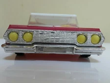 VINTAGE TOY CAR ZIL CHAIKA COPY OF CHEVROLET IMPALA CLASSIC BATTERY OPER. USSR 