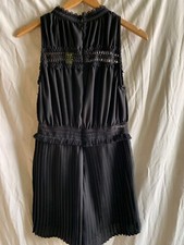Gianni Bini nwt black romper size small