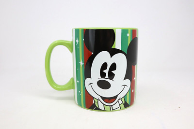 Disney Classic Mickey Mouse Wearing Scarf Oversized Jumbo Christmas Mug 5 In