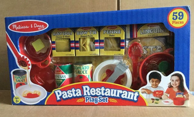 melissa and doug pasta restaurant