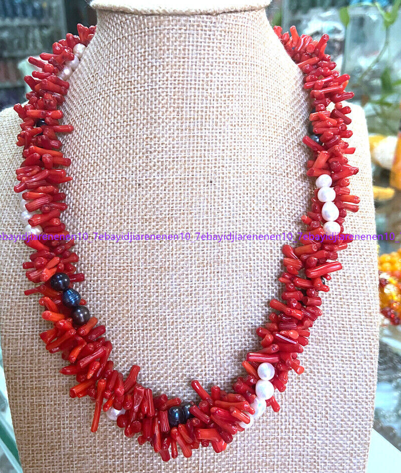 REDVELVET スルギ着用 貝殻 ネックレス [SEASEE] CORAL NECKLACE Coral Sunset Beaded Neckless Silver | Wildthings