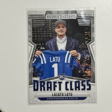 2024 Rookies & Stars Draft class Laiatu Latu Rookie 