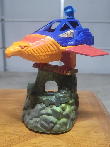 Vintage 1982 Mattel MOTU He Man POINT DREAD & TALON FIGHTER play set