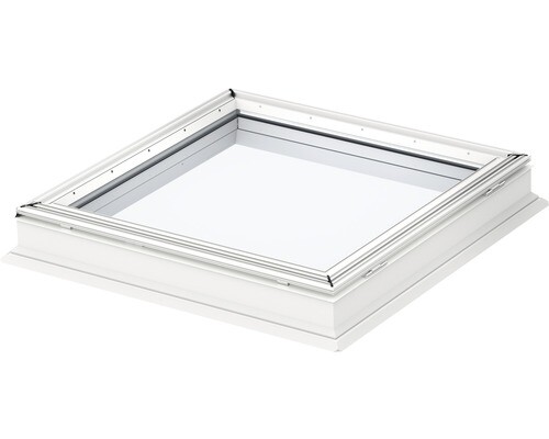 VELUX Flachdach-Fenster CFP 0073QV Fest verglast 90x90 cm (Basiselement) - Bild 1 von 3