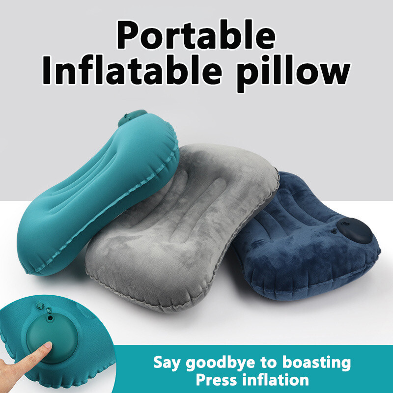 Outdoor Inflatable Pillow Foldable Press Inflatable Cushion Waist