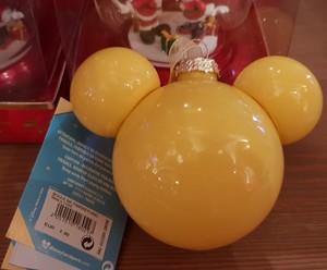 Details About Boule Ball Mk Mickey Fantasyland Noël Christmas Disneyland Paris