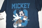New Mickey Mouse Football Shirt Boys size 24 months Reversible Blue NWT  -YYX-=