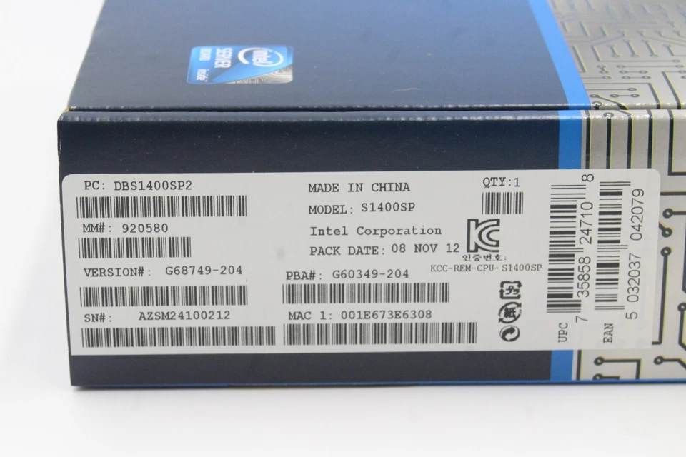 Intel S1400SP2 DBS1400SP2 Server Board SSI ATX Socket B2 DDR3 ECC Retail Box HTY - Image 3 of 4