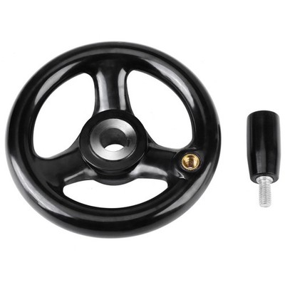4-inch Diameter Round Handwheel Folding Disassemble Wheel Metal Lathe Milling