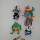 4 Vintage TMNT Teenage Mutant Ninja Turtles 1991