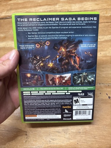 Halo Reach & Halo 4 (Xbox 360) CLEAN DISCS Fast Shipping - Picture 7 of 10