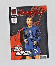 2022-23 Panini Donruss - Net Marvels - Alex Morgan #22 - ORANGE SP - USA Soccer