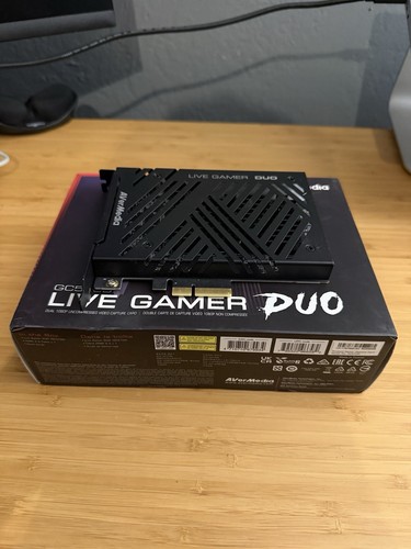 AVerMedia Live Gamer Duo/GC570D Twitch / YouTube Streaming Capture card