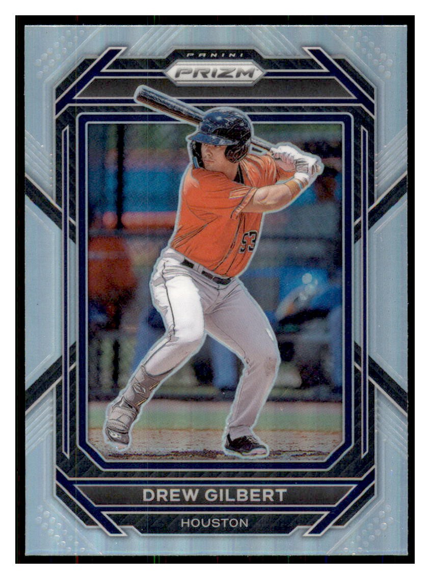 Drew Gilbert 2023 Panini Prizm Silver Prizms #65 Houston Astros