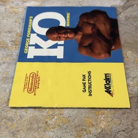 Cartucho de Boxeo George Foreman's KO + Manual - Nintendo NES