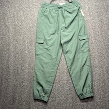 Old Navy Jogger Pants Womens Small Green StretchTech Cargo 4-Way Stretch 691847