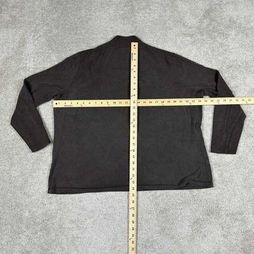 Pendleton Pullover Damen 2X braun Seidenmischung Stehkragen Langarm Übergröße - Bild 5 von 8