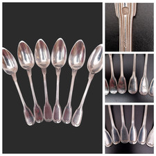 6 CUILLERES ARGENT MASSIF