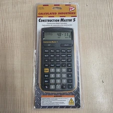 Calculated Industries Construction Master 5 Calculator Model 4050 - NEW