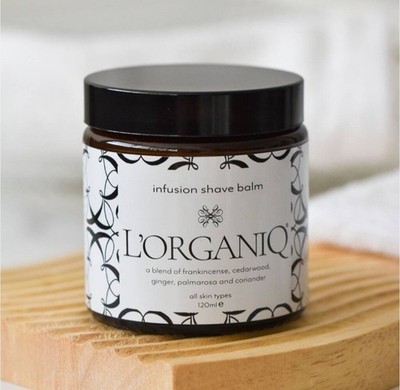 L'ORGANIQ Infusion Shave Balm 120ml Brandneu