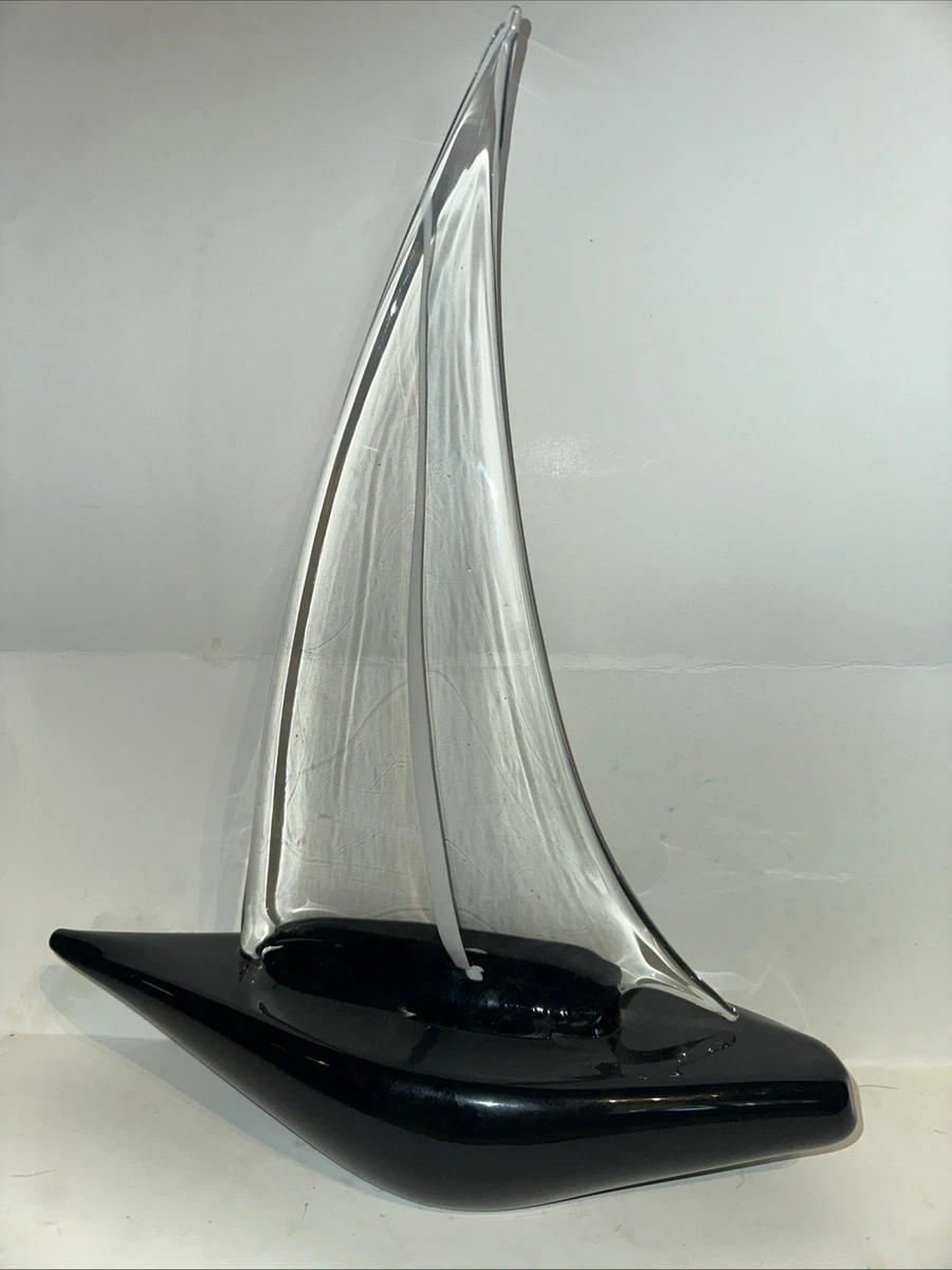 Murano Glass Sailboat Indiana Italian Art Glass for sale | eBay