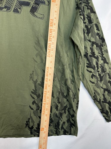 UFC Venum Shirt Fight Week Green Camo Long Sleeve Men's XL - Picture 6 of 9