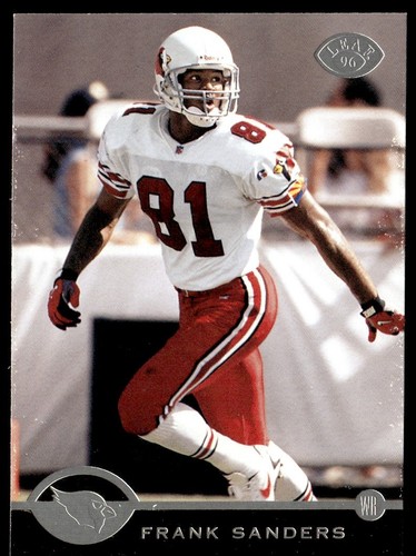 1996 Leaf Frank Sanders #135 card