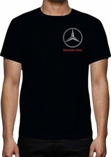 Mercedes Benz unisex Sports Car Racing Motor Tee Top Pock