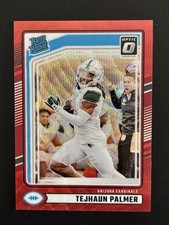 2024 Donruss Optic Tejhaun Palmer Rated Rookie Red Wave Prizm RC. Pack Fresh 🔥
