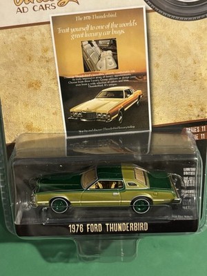 Greenlight Vintage Ad Cars 1976 Ford Thunderbird Green Machine | eBay