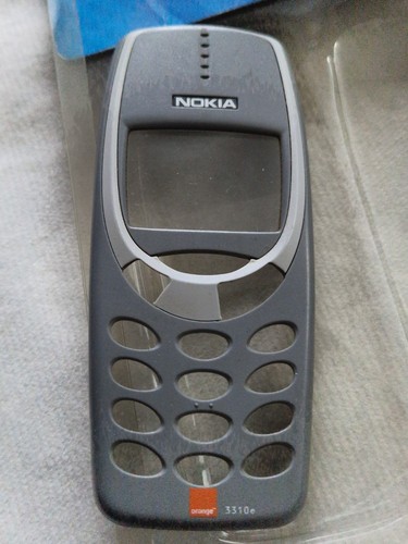 1 Nokia 3310 Front rear Battery Cover Housing LIGHT GREY - Picture 7 of 8