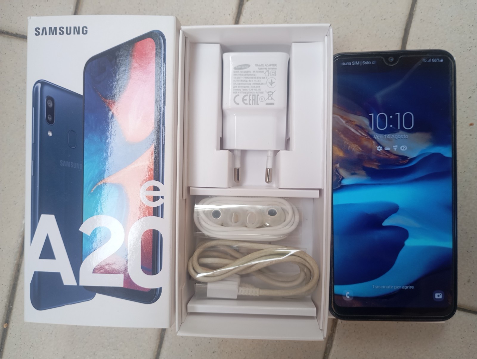 SMARTPHONE SAMSUNG GALAXY A20E 32GB Blue 5.8" WIFI 4G Octa Core NFC