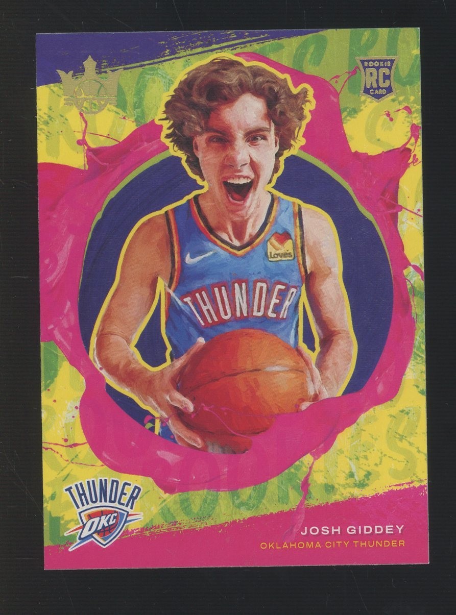 2021-22 Panini Court Kings Level II #102 Josh Giddey Thunder RC Rookie SP