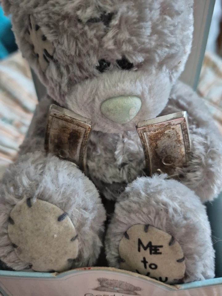 Carte Blanche Me to You Bear Tatty Teddy Plush Soft Toy Good Luck Horseshoe - Image 2 of 4