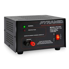 Pyramid Universal Compact Bench Power Supply- 12 Amp Linear Regulated Home La...