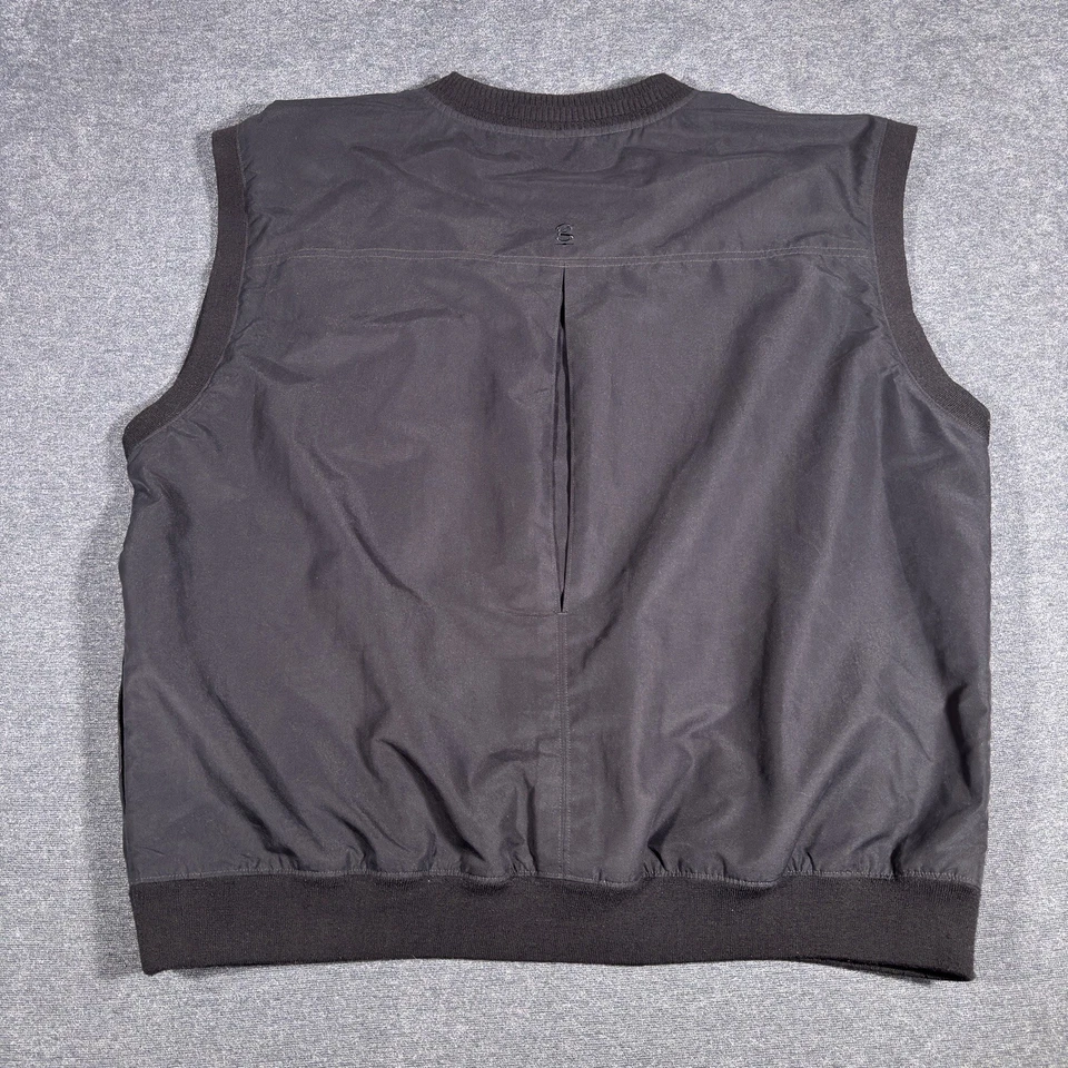 Vintage Georgia State Bulldogs Gear for Sport Men's Windbreaker Black Vest XL - Image 4 of 4