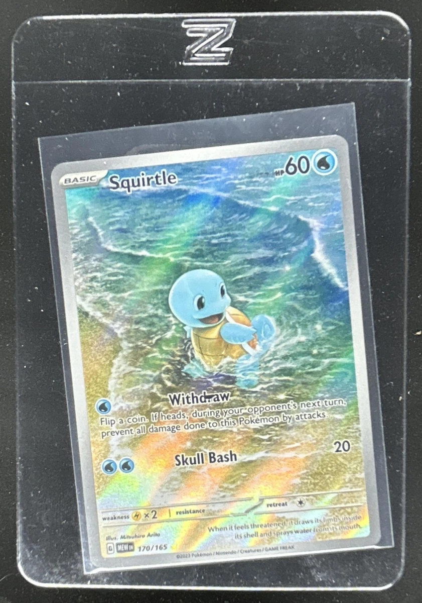 Squirtle 170/165 Sv2a: Pokemon Card 151 for sale | eBay