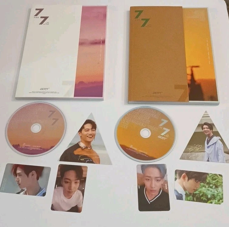 Set Of 2 Got7 7 For 7 Albums Complete With Photocards | eBay