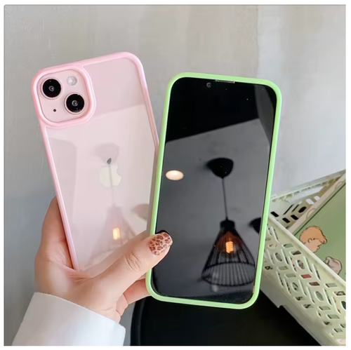Coque arrière simple antichoc pour iPhone 15 14 13 12 11 Pro Max Plus - Photo 4 sur 17